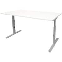 Schaffenburg Linesto Plus Bureau Rechthoekig T-Voet 1.200 (B) x 800 (D) x 655 (H) mm Melamine