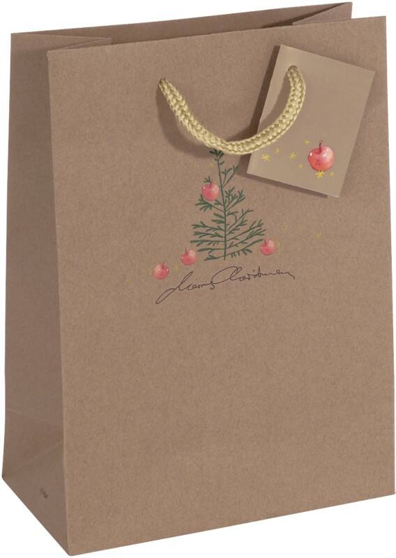 Sigel Geschenktas Bruin 17 x 9 x 23 cm 5 Stuks