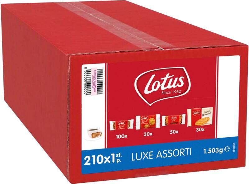 Lotus Luxe Kaneel Koekjes 210 stuks