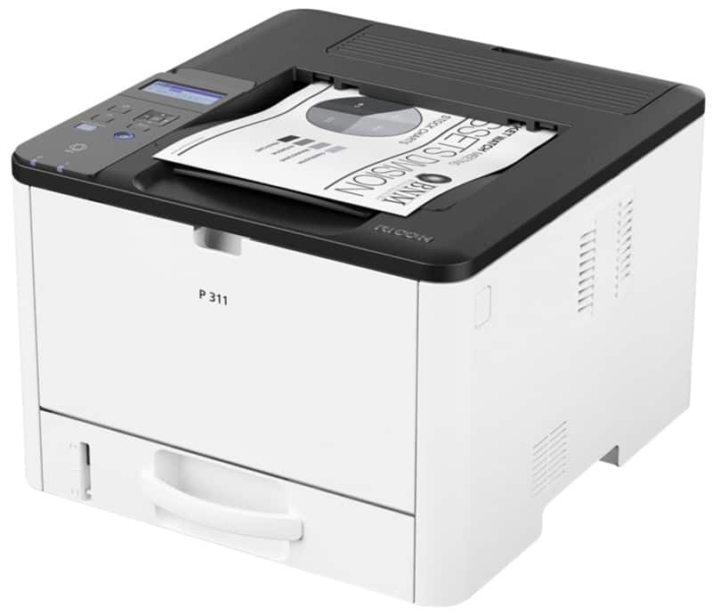 Ricoh 311 Laser Printer A4 Grijs, zwart