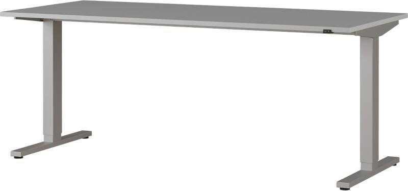 GERMANIA GW-Agenda Elektrisch Hoogteverstelbaar Zit-sta-bureau Rechthoekig Melamine T-Voet 1.800 x 800 mm