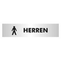 Seco Pictogram Tekstbord Aluminium 4,5 (B) x 19 (H) cm GOF112