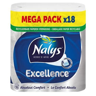 Nalys Comfort Toiletpapier 5-laags 18 rollen