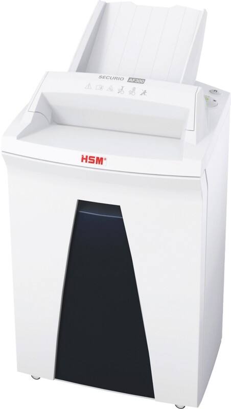 HSM Automatische Papierinvoer SECURIO Automatische papierversnipperaar 11 Vellen Snippers Veiligheidsniveau P-5, T-5, E-4, F-2 35 L AF300