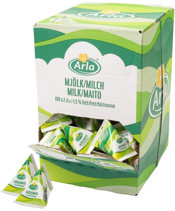 Arla Melk 1,5 Puur UHT 100 Stuks