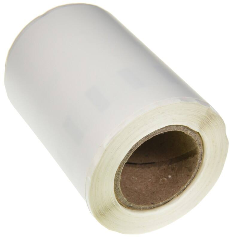 LW Etiketrol Compatibel DYMO 1976414 RL-D-1976414T Zelfklevend Zwart op Wit 42 mm 50 Etiketten