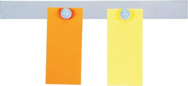 Maul MAULsolid Metalen richel Zelfklevend Zilver 6206695 5 x 50 cm 6206695