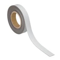 Maul Magneetband Magnetisch 3 cm Wit 6524502 10 m