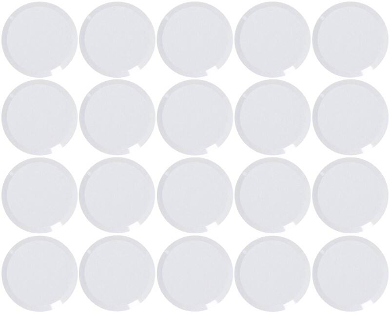 Maul MAULpro Rond Whiteboard-magneten Wit 0.3 kg draagkracht 20 mm 20 Stuks