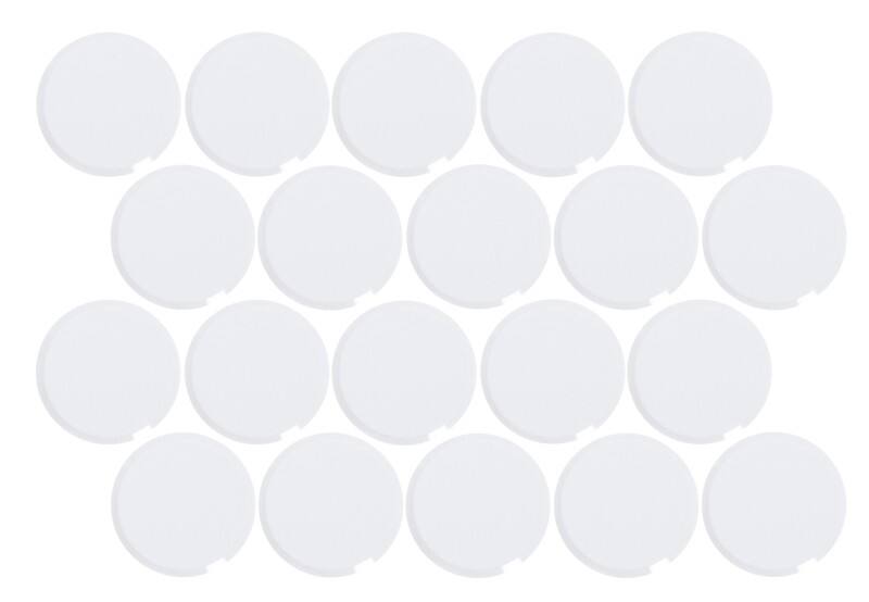 Maul MAULpro Rond Whiteboard-magneten Wit 0.6 kg draagkracht 29 mm 20 Stuks
