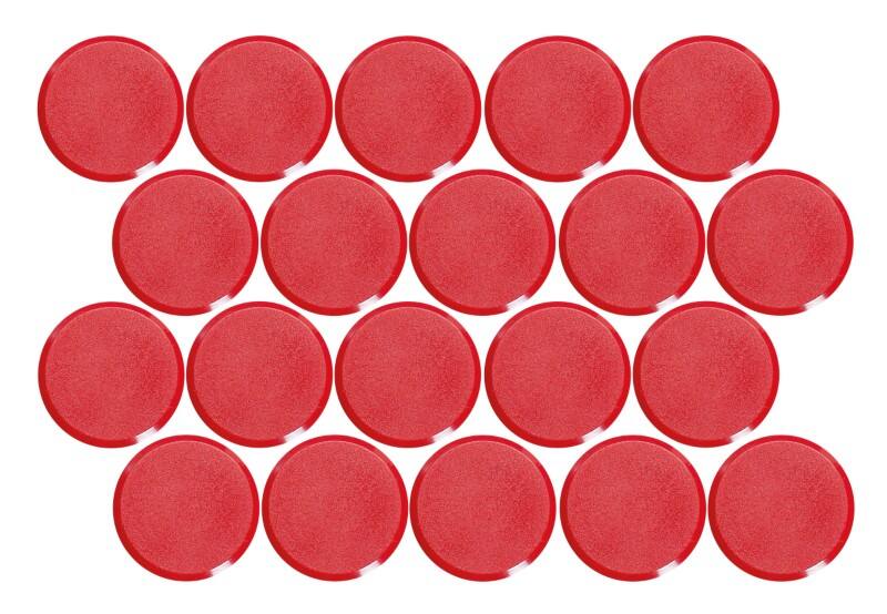 Maul MAULpro Rond Whiteboard-magneten Rood 0.6 kg draagkracht 29 mm 20 Stuks