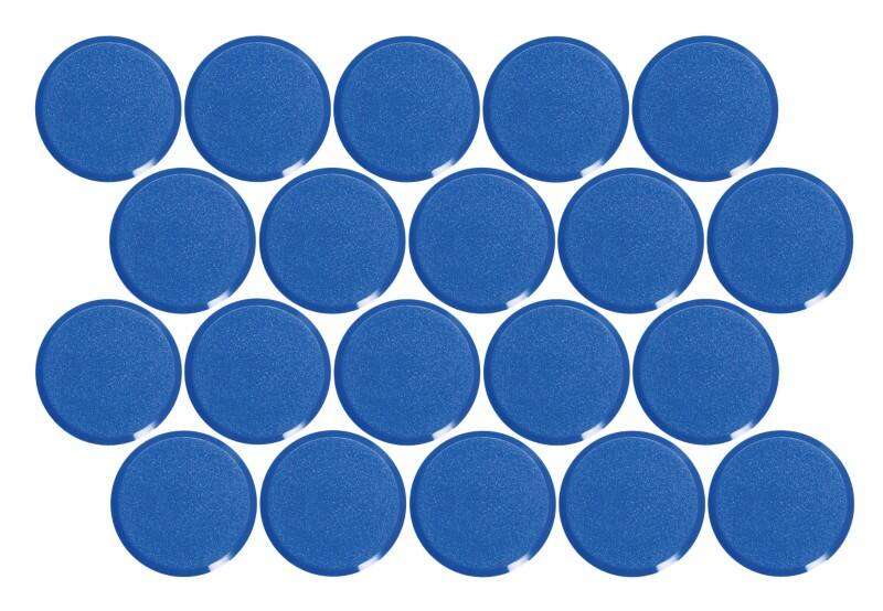 Maul MAULpro Rond Whiteboard-magneten Blauw 0.6 kg draagkracht 29 mm 20 Stuks