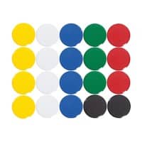 Maul MAULPro Whiteboard-magneten Kleurenassortiment 2 kg draagkracht 33 mm 20 Stuks