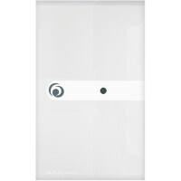 herlitz easy orga to go Documentmap docfoldPP Drukknop Polypropeen Portret 13 (B) x 22,5 (D) x 0,6 (H) cm Transparant 11207081
