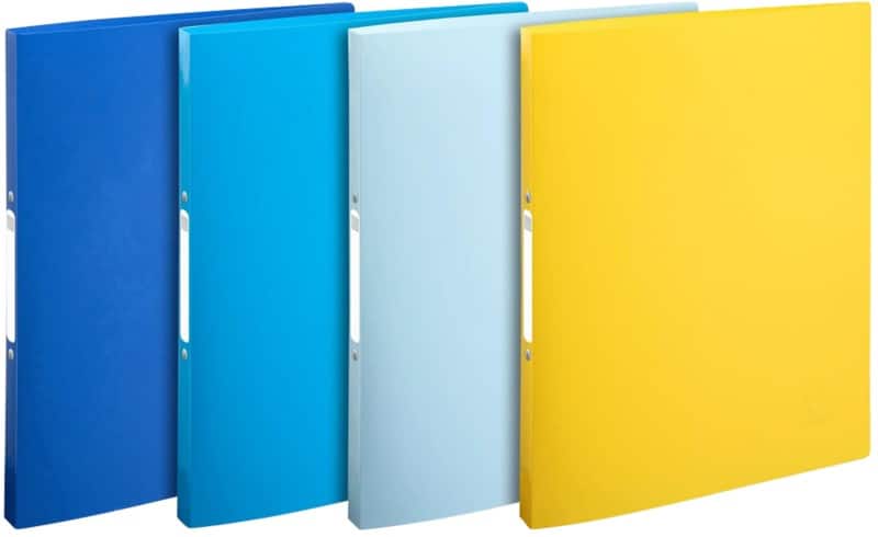 Exacompta BEE BLUE 15 mm Ringband PP (Polypropeen) A4 2 Ringen Kleurenassortiment 4 Stuks