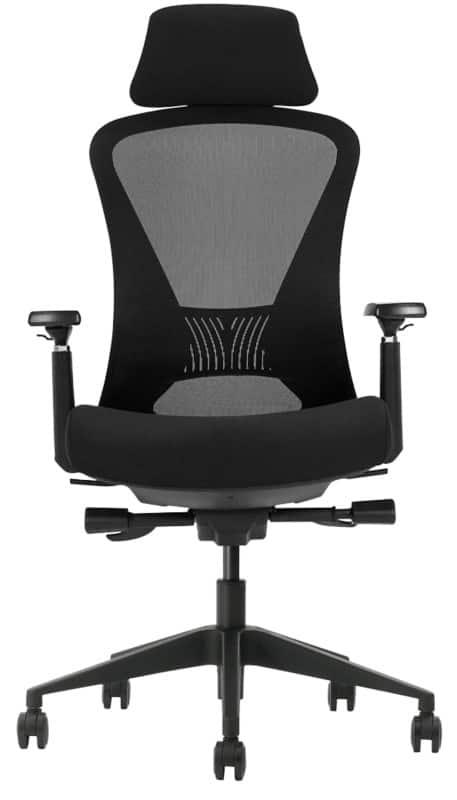 Schaffenburg 600 Series Bureaustoel Synchroonmechanisme 3D armleuning ATO-600-NEN-BM-BB-S 52 x 59 x 135 cm