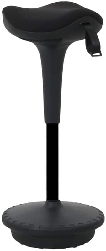 Schaffenburg Serie 235 Zit-sta-kruk Zwart ATCB-235-BF 330 x 330 mm