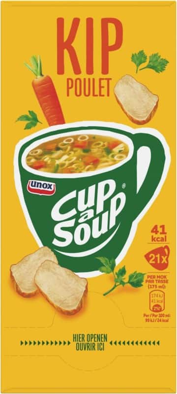 Cup-a-Soup Instantsoep Kip 21 Stuks à 175 ml