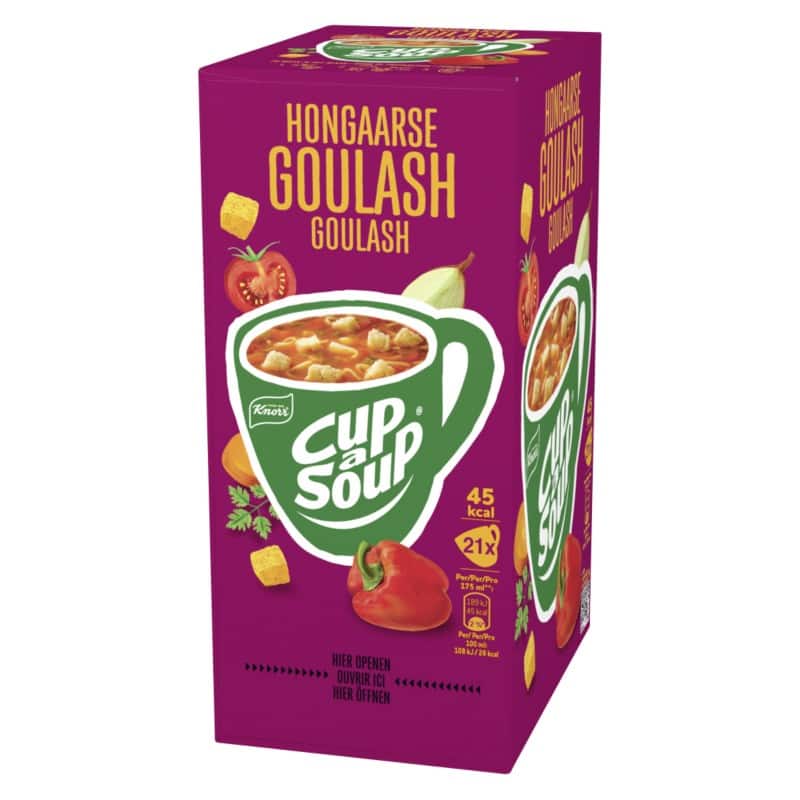 Cup-a-Soup Instantsoep Hongaarse goulash 21 Stuks à 175 ml