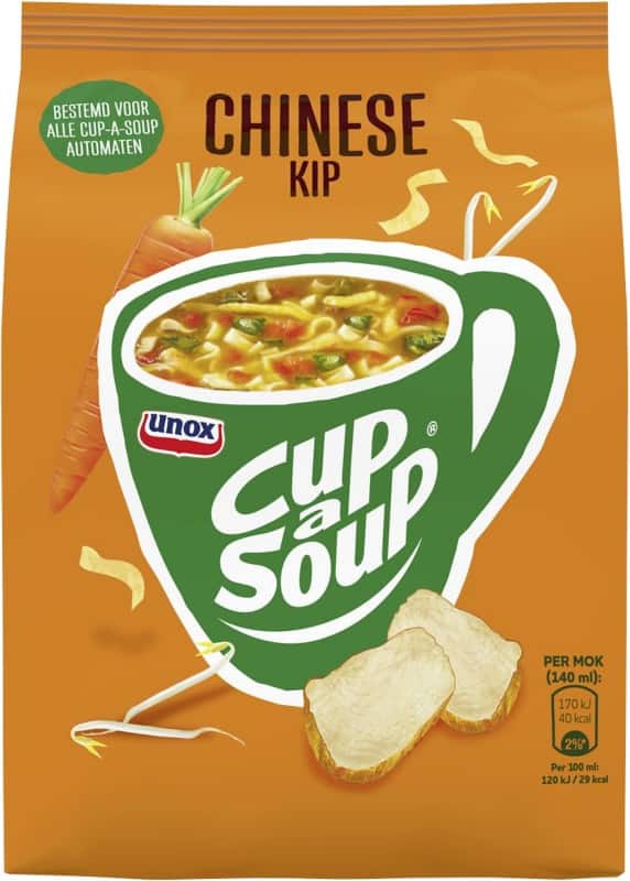 Cup-a-Soup Instantsoep Chinese kip 40 Stuks à 140 ml