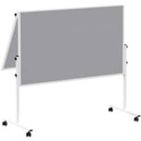 Maul MAULsolid Vilt Begeleidingsbord Niet magnetisch 129 (B) x 56 (D) x 193,5 (H) cm Grijs