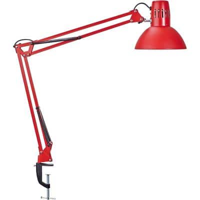 Maul MAUlstudy Klem Bureaulamp Zonder lamp Rood 170 x 595 x 440 mm