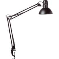 Maul MAULstudy Klembaar Bureaulamp LED E27 (zonder lamp) Zwart Netstroom 170 x 595 x 440 mm