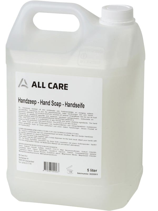 Eco Handzeep navulling Vloeibaar Fris Wit 98915 5 L