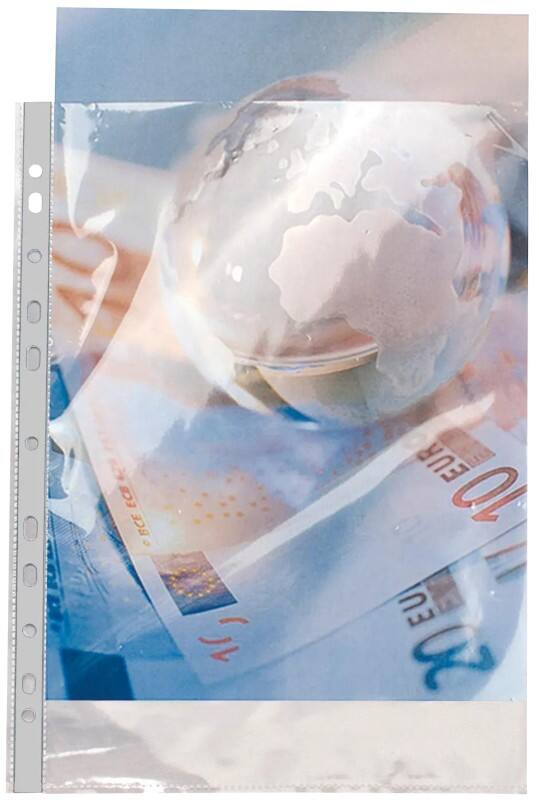 Exacompta Showtassen A4 Glad Transparant 90 micron PP (Polypropeen) Boven 5920E 50 Stuks