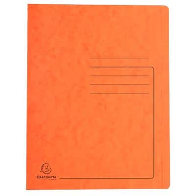 Exacompta Snelhechter 39994E A4 Gewafeld karton 27,2 (B) x 0,2 (D) x 31,8 (H) cm Oranje Pak van 25