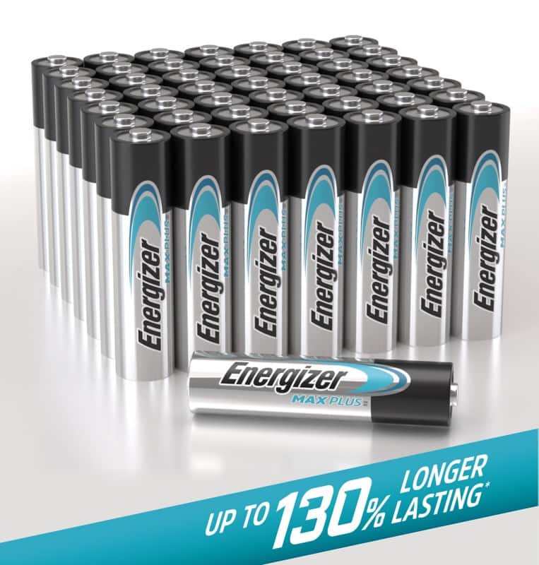 Energizer Batterijen Max Plus AAA LR03 Alkaline 1,5 V 50 Stuks