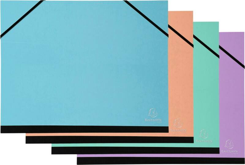 Exacompta B4 Portfolio Karton, Papier 10 Stuks