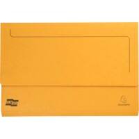 Exacompta Documentmap 4796Z A4 Gewafeld karton 35,7 (B) x 0,3 (D) x 24,5 (H) cm Geel 25 Stuks