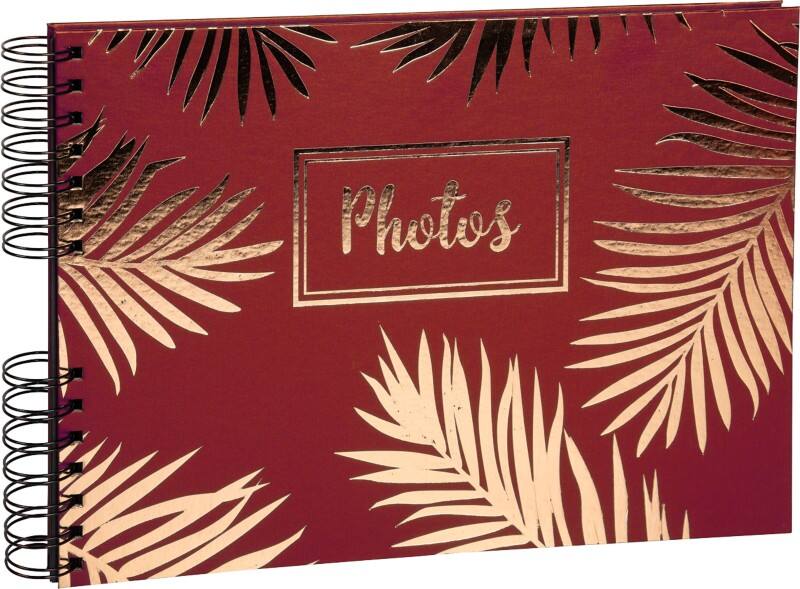 Exacompta Palma Fotoalbum Spiraal Harde kaft Papier 22,8 x 33 x 3 cm Rood