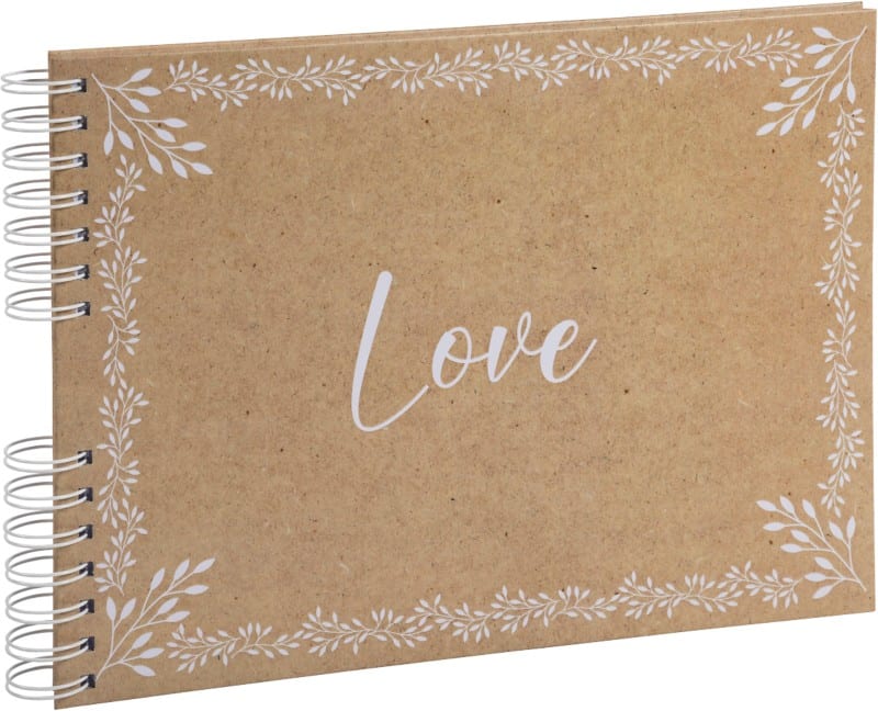 Exacompta Kraft Fotoalbum Spiraal Harde kaft Papier 22,8 x 33 x 3 cm Bruin