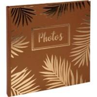 Exacompta Palma Fotoalbum Harde kaft Papier 24,7 x 24,7 x 1,7 cm Goud 2 Stuks