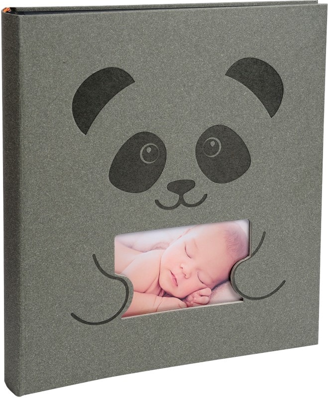 Exacompta Zephire Fotoalbum Harde kaft Papier 24,7 x 24,7 x 4 cm Grijs 2 Stuks