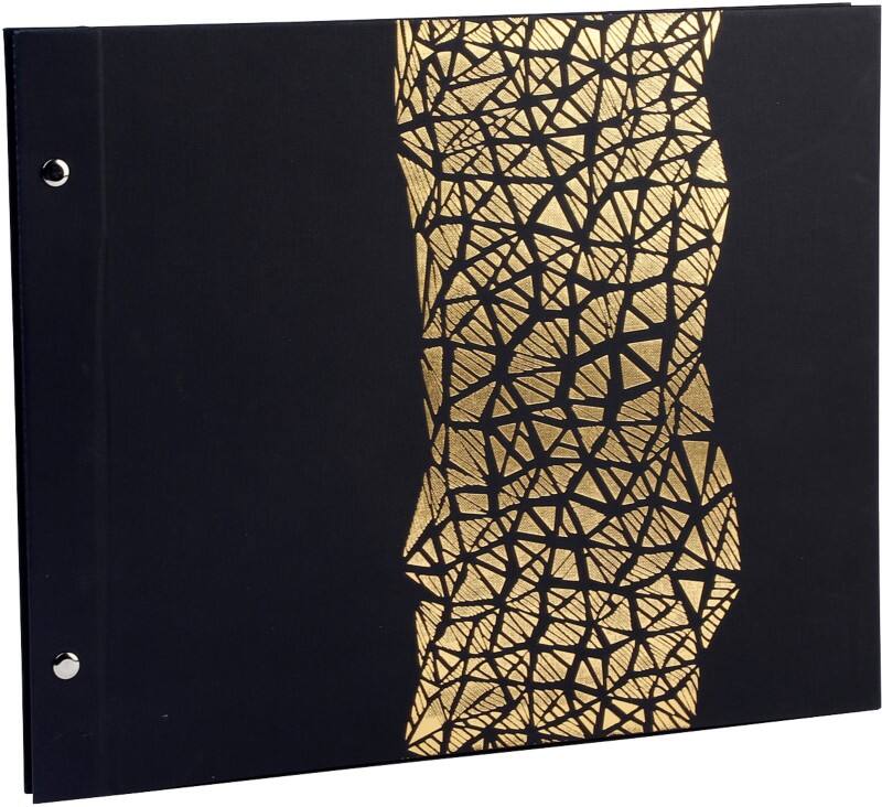 Exacompta Aramy Fotoalbum Harde kaft Papier 29,8 x 37,2 x 2,7 cm Zwart