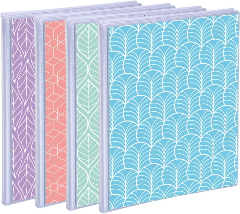 Exacompta Fotoalbum Zachte kaft PVC 13,2 x 16,5 x 1,1 cm Multikleur 12 Stuks