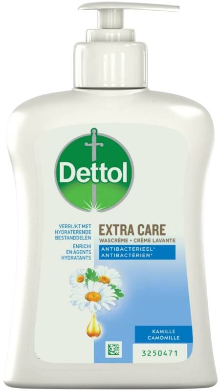 Dettol Extra Care Handzeep Antibacterieel Kamille 250 ml
