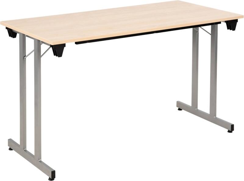 Sodematub Fliptop tafel Ahorn Staal 120 x 60 x 74 mm