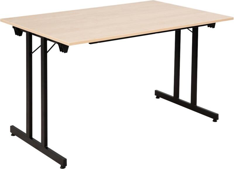 Sodematub Fliptop tafel Ahorn Staal 120 x 80 x 74 mm