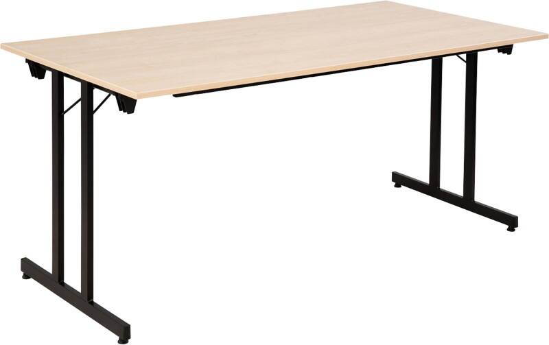 Sodematub Fliptop tafel Ahorn Staal 160 x 80 x 74 mm