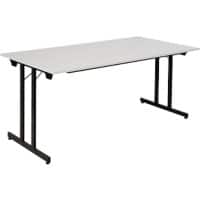 Sodematub Fliptop tafel Grijs Staal 160 x 80 x 74 mm