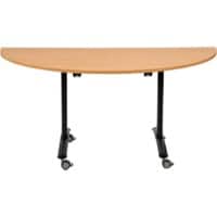 Sodematub HV3 Fliptop tafel Beuken Staal 160 x 80 x 72 mm