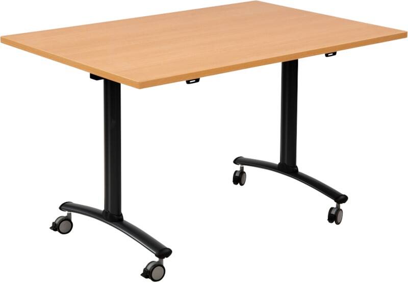 Sodematub HV3 Fliptop tafel Beuken Staal 120 x 80 x 72 mm