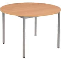Sodematub Ronde tafel Beuken Staal 1.100 x 600 x 740 mm