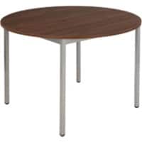 Sodematub Ronde tafel Walnoot Staal 1.100 x 600 x 740 mm