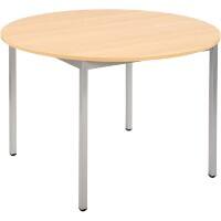 Sodematub Ronde tafel Eiken Staal 1.100 x 600 x 740 mm