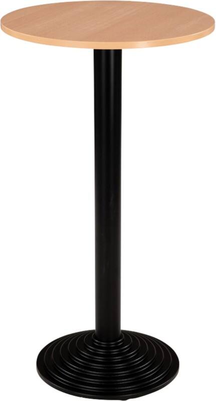 Sodematub Fonte 1 Statafel Beuken Staal 600 x 600 x 1,100 mm